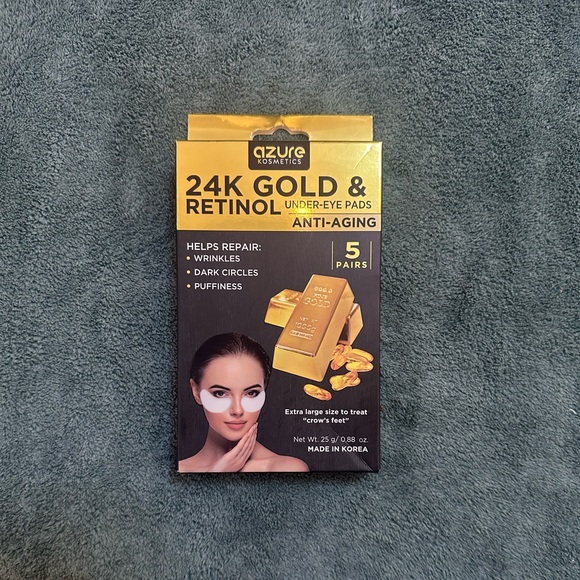 Azure Kosmetics Skincare Azure Kosmetics 24k Gold Retinol Under Eye